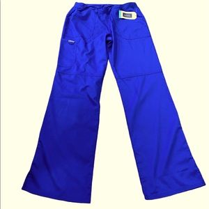 Cherokee modern classic medium tall royal blue scrub pants